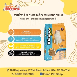 Thức ăn mèo MININO YUM 350g