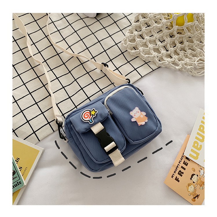 Túi vải đeo chéo nữ chống thấm giá rẻ BAG U VN105