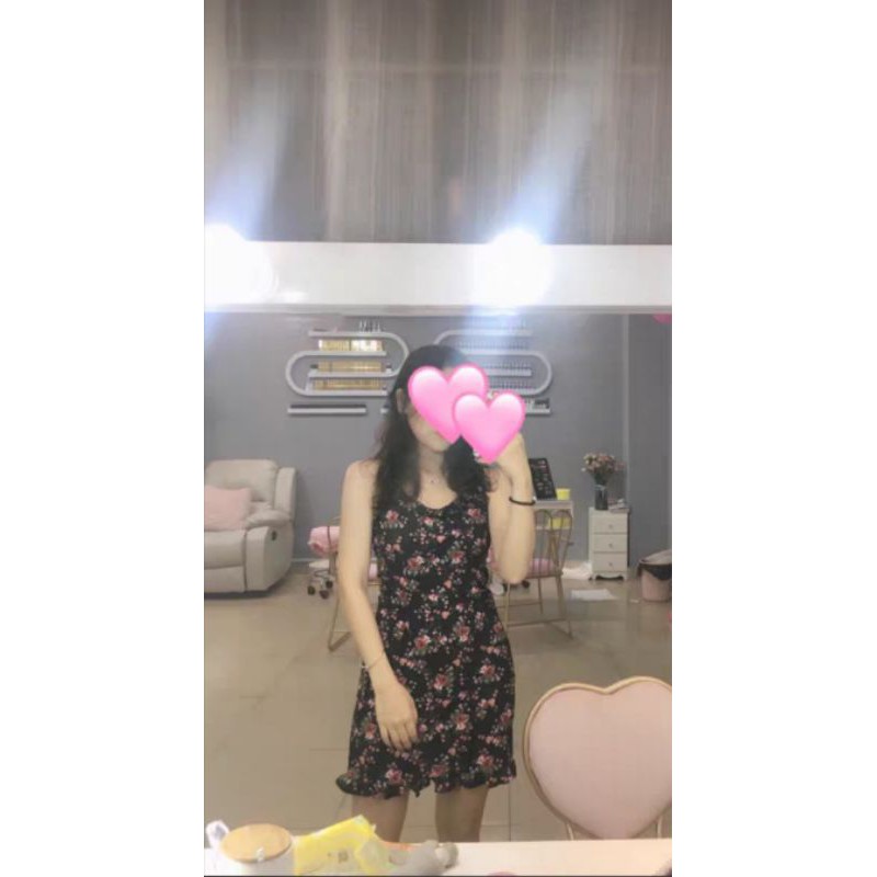 (L219) Đầm hai dây hoa nhí hàng order (có ảnh thật và bảng size ở cuối) | BigBuy360 - bigbuy360.vn