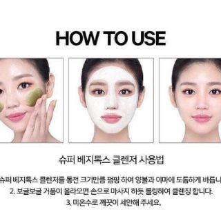 Sữa rửa mặt thải độc rau củ quả