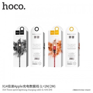 Cáp hoco lightning x14 dai 2m chính hãng