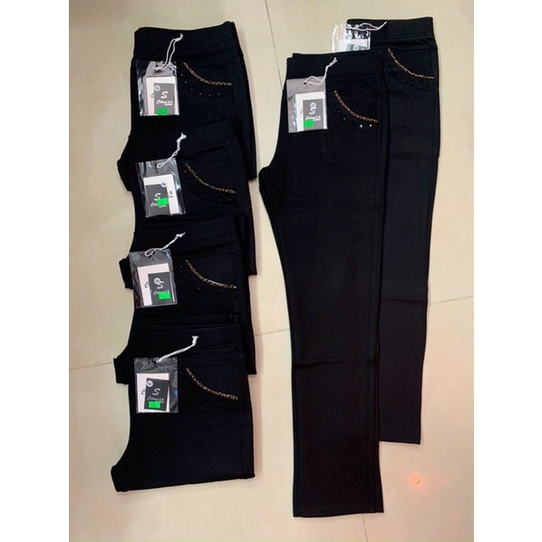 QUẦN NỮ TRUNG NIÊN CAO CẤP CHẤT KAKI THUN CO GIÃN 6 SIZE