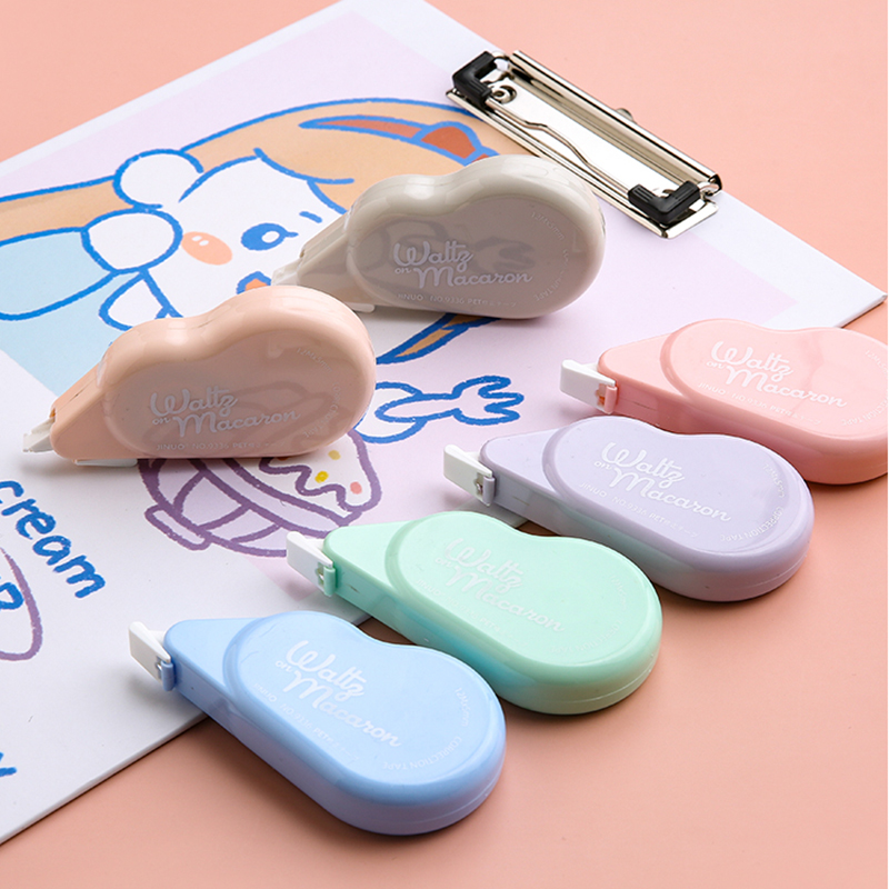 Set 6 bút xóa kéo cỡ lớn màu trơn tiện dụng