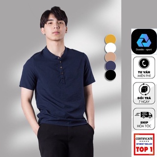 Áo Đũi Nam Cổ Tàu Cộc Tay Đẹp Loại 1 hot 2021 loại 1