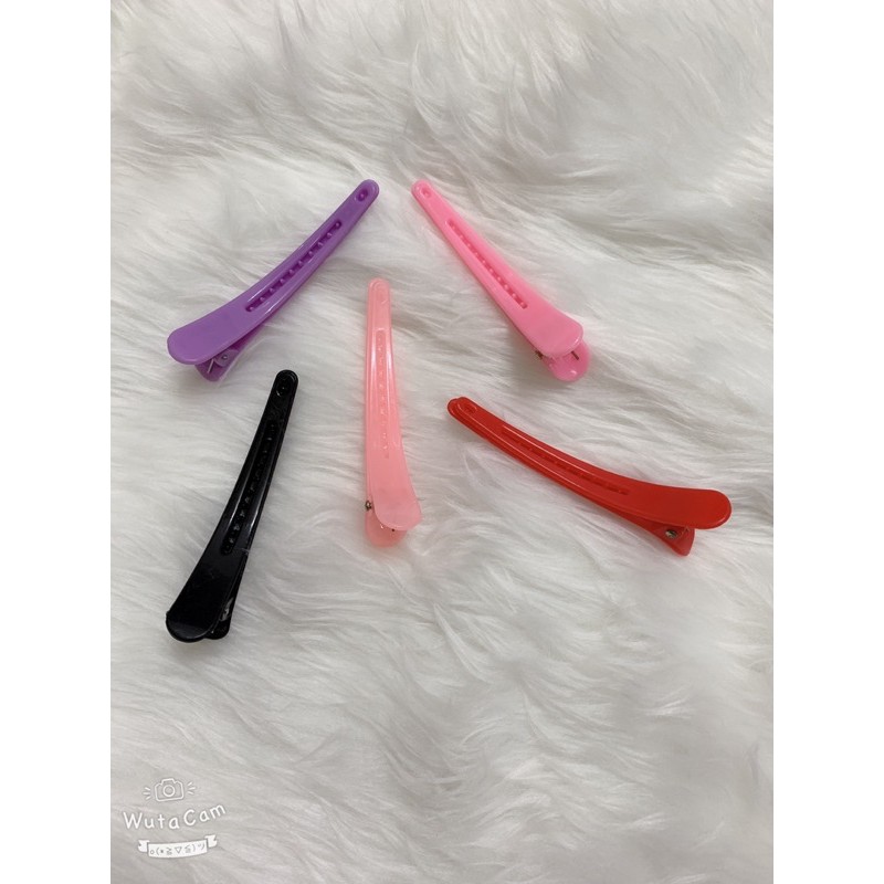 kẹp tóc mỏ vịt nhiều màu