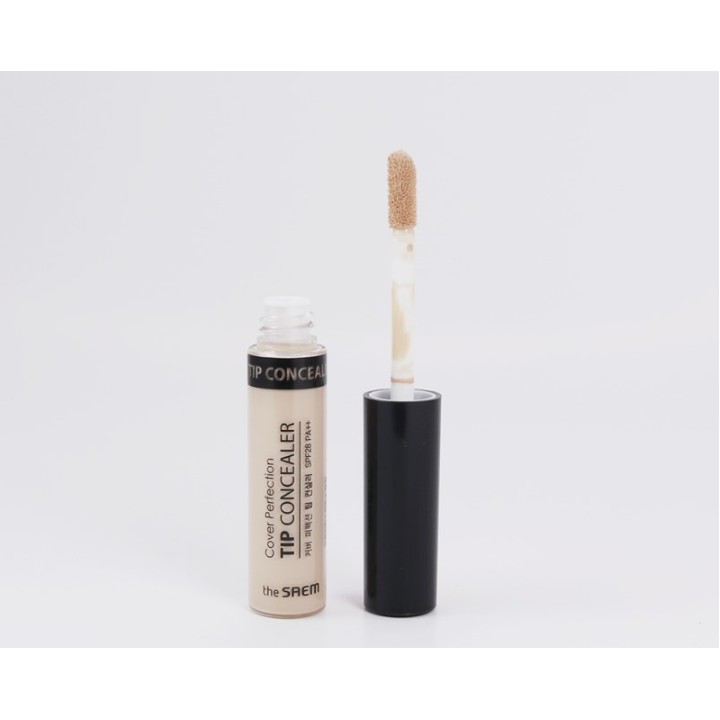 Kem che khuyết điểm có chống nắng Hàn Quốc The Saem Cover Perfection Tip Concealer SPF28 PA++ 6.5g