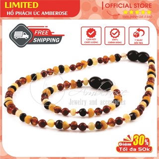 Bộ Vòng Amber Úc Cho Bé 0 - 10 tuổi SABM4MDD