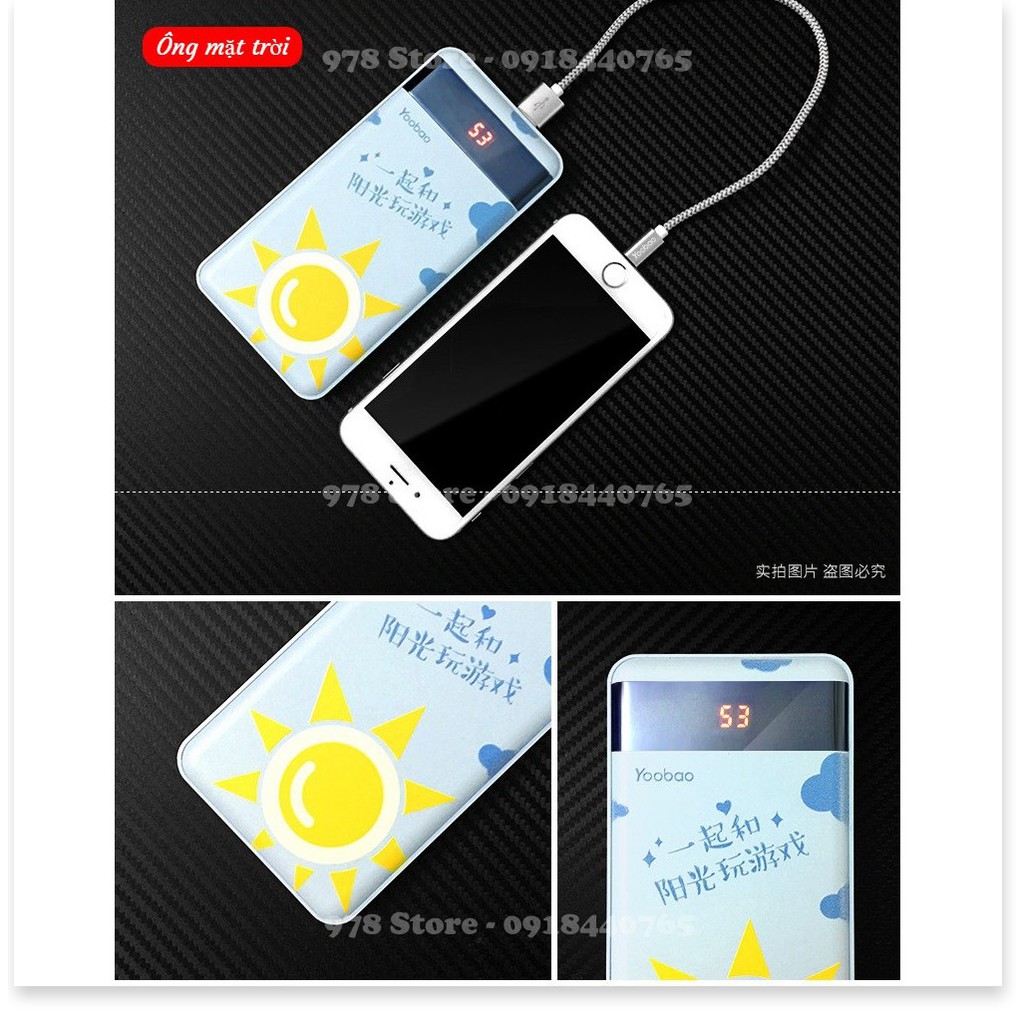 Pin sạc dự phòng Yoobao P10000L 10000mAh -Pin dự phòng Yoobao S10-1 - Mr Xiaomi
