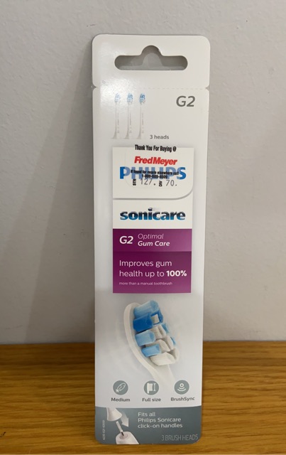 Set 3 Đầu bàn chải Philips Sonicare G2 Gum care