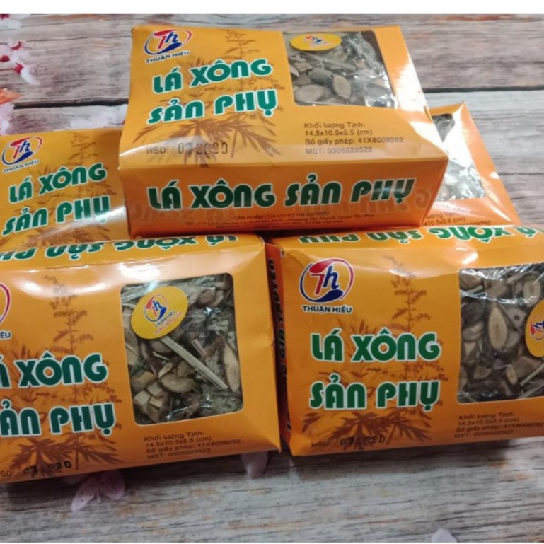 Lá xông sản phụ sau sinh Thuận Hiếu handmade