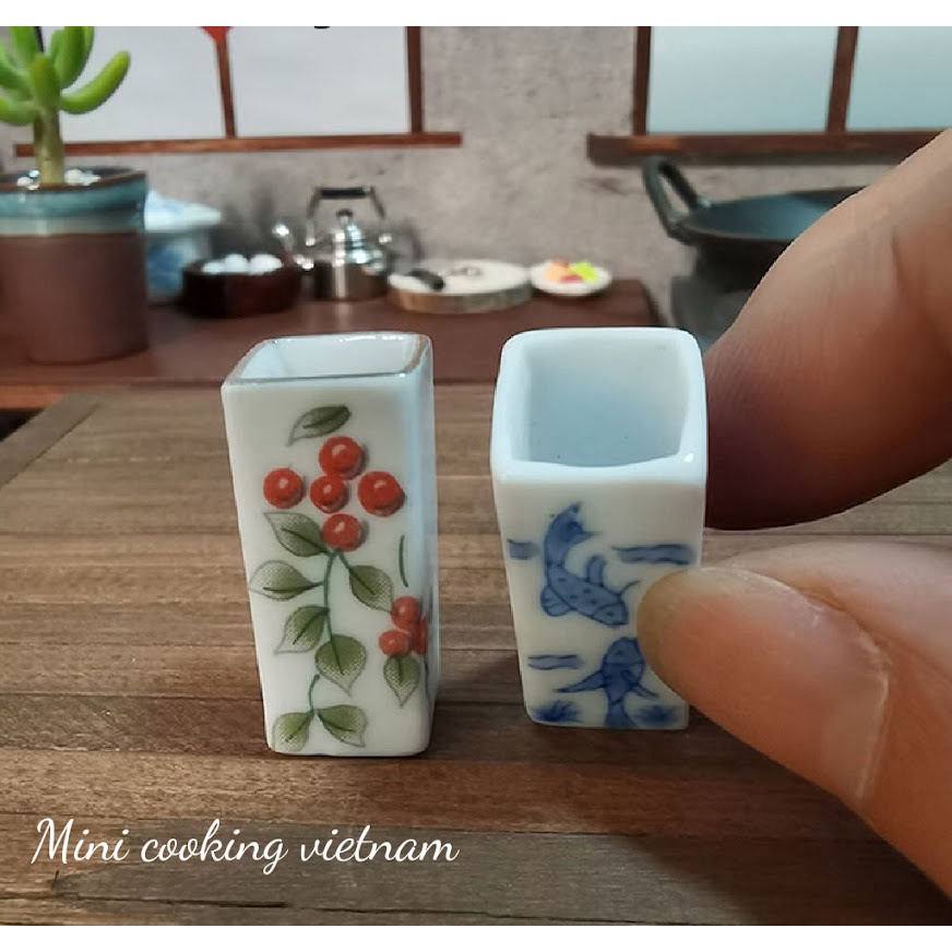 Ống Đũa Gốm Sứ Mini / Mini cooking vietna