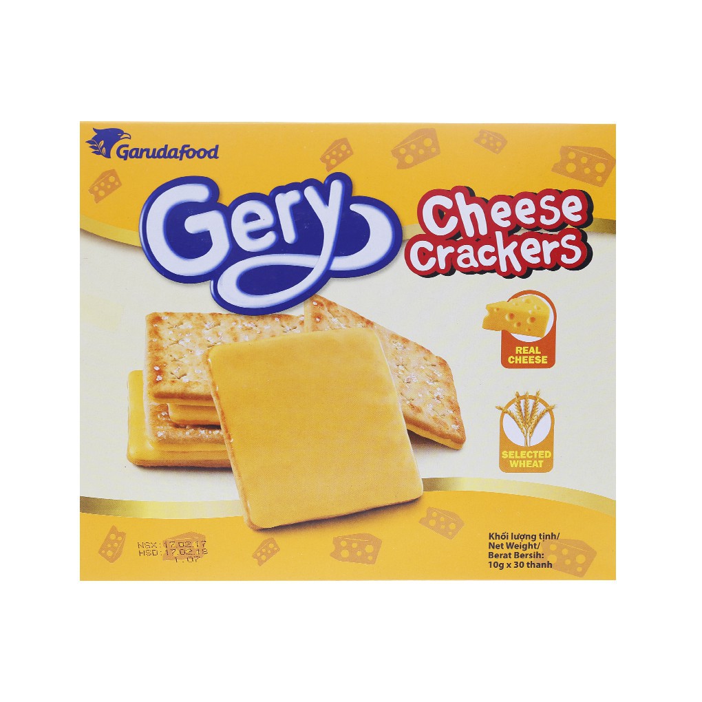 Bánh Gery Phô Mai Cheese Cracker 300g