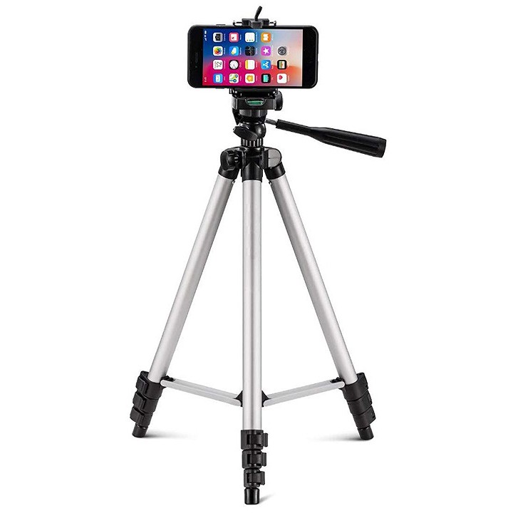 Giá đỡ máy ảnh điện thoại 3 chân có thể kéo dài TRIPOD 3110 thaylamua