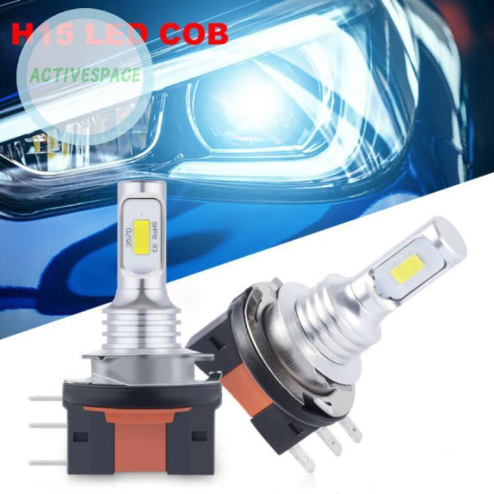 Bộ 2 Đèn Led 160w H15 Ld2373 Ip68 12v-24v Cob Chất Lượng Cao Cho Xe Hơi