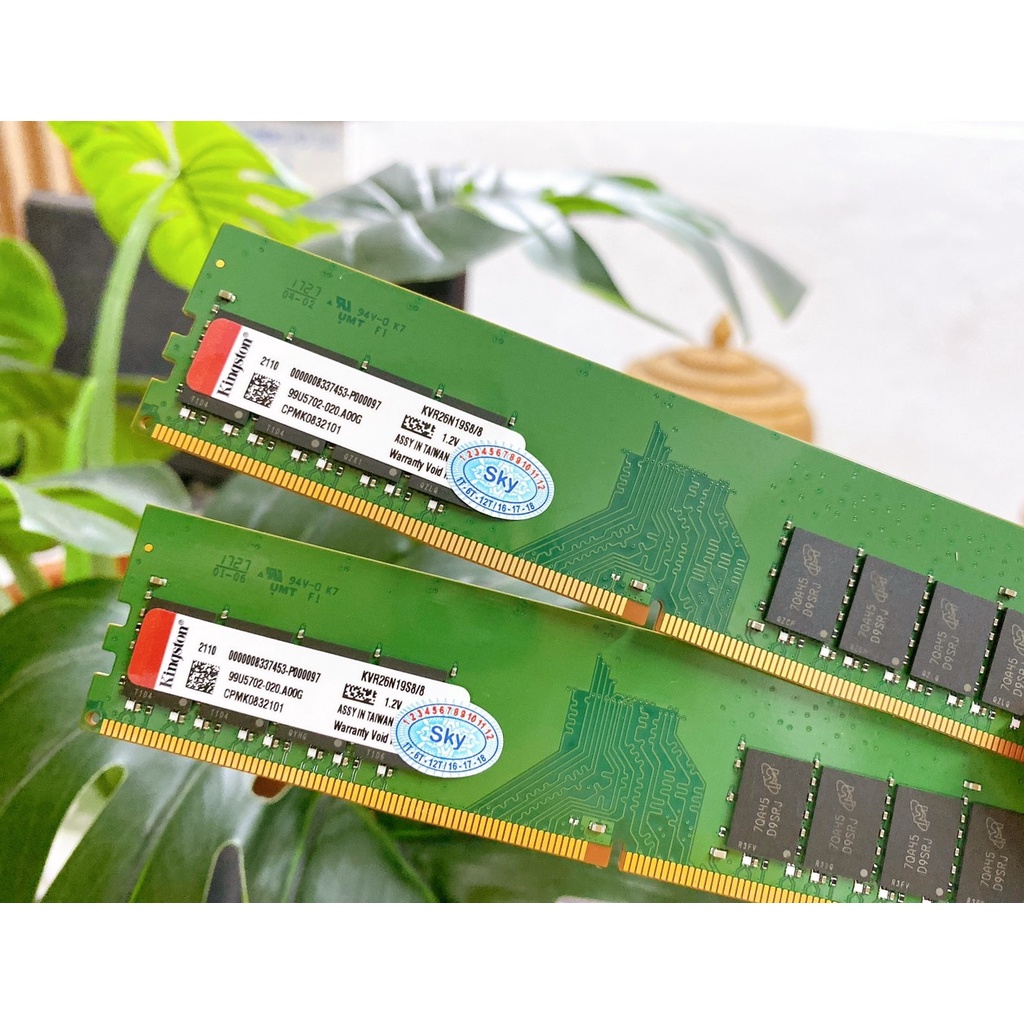 Ram 8GB DDR4 Kingston Samsung Hynix 2400MHz 2666MHz Dùng Cho PC Desktop - Mới Bảo hành 36 tháng