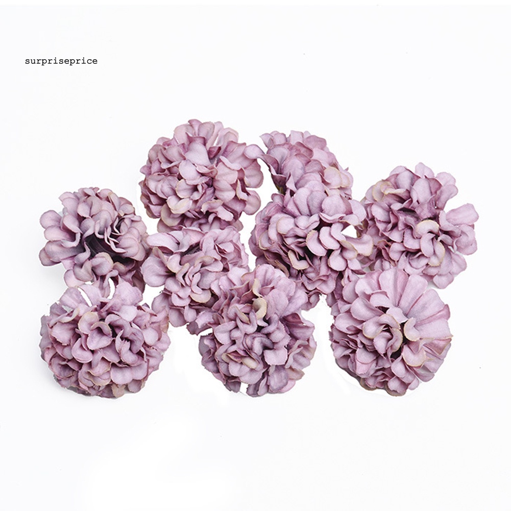 Set 10 Bông Hoa Cẩm Tú Cầu Giả Dùng Trang Trí