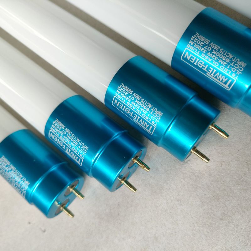 Bóng Đèn Tuýp Led Tube T8 1.2m thuỷ tinh 32w siêu sáng hiệu TVD dài 1m2 30w 3200lm đầu nhôm xanh bảo hành 12 tháng