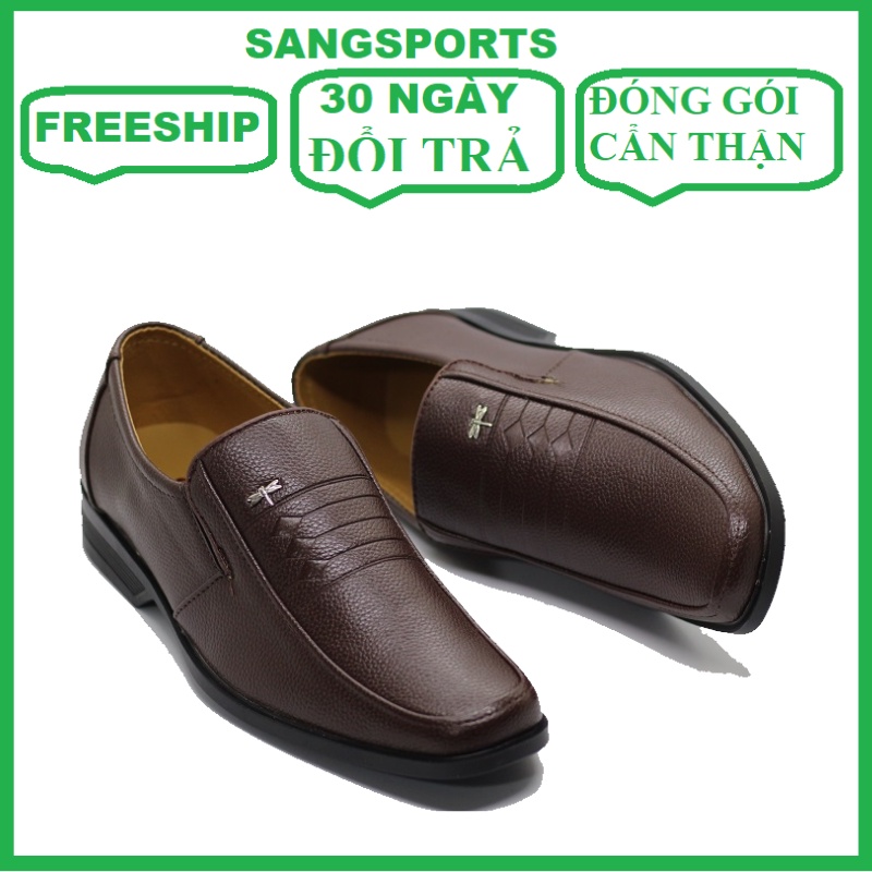 Giày lười cho người trung niên size từ 38 đên 42 đế khâu chắc chắn ( hàng hộp) OG3