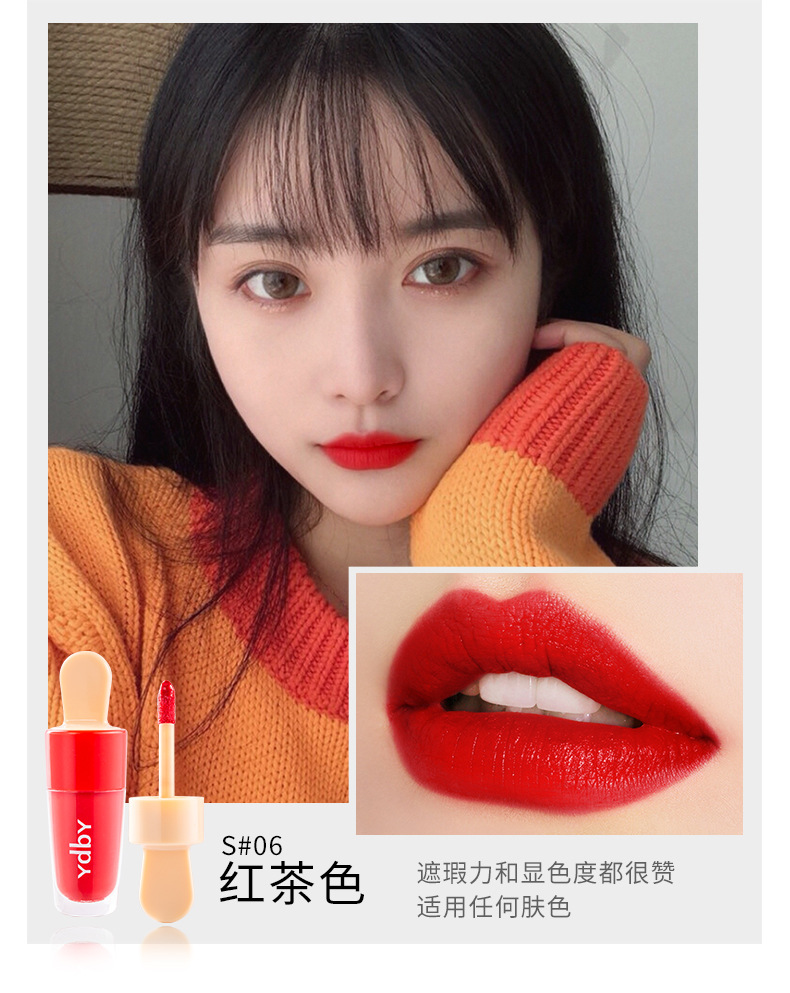 [Hàng mới về] Son kem lỳ hình que kem dễ thương chất son mịn như nhung không phai | BigBuy360 - bigbuy360.vn