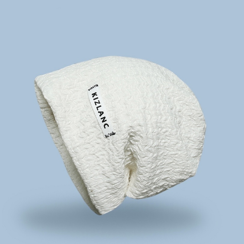 Mũ MG STUDIO vải cotton thiết kế gấp nếp