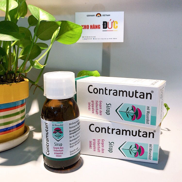 Siro Ho, Cảm Cúm, Cảm Lạnh 5 in 1 Contramutan N Của Đức