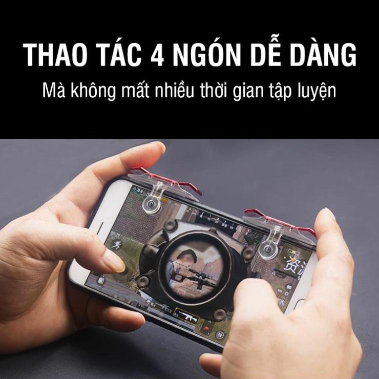 Nút bắn PUBG E9 | Chơi PUBG Mobile 4 ngón dễ dàng