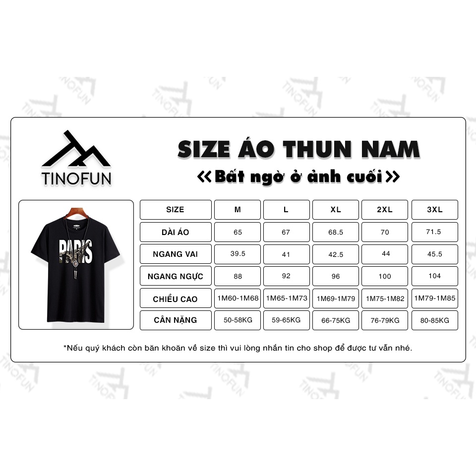 Áo thun nam TINOFUN mã TT31 Áo tay lỡ nam form rộng thể thao cộc tay 5 màu cao cấp