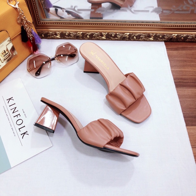 DÉP GUỐC GÓT BẢN NGANG NHÚM CAO 5P