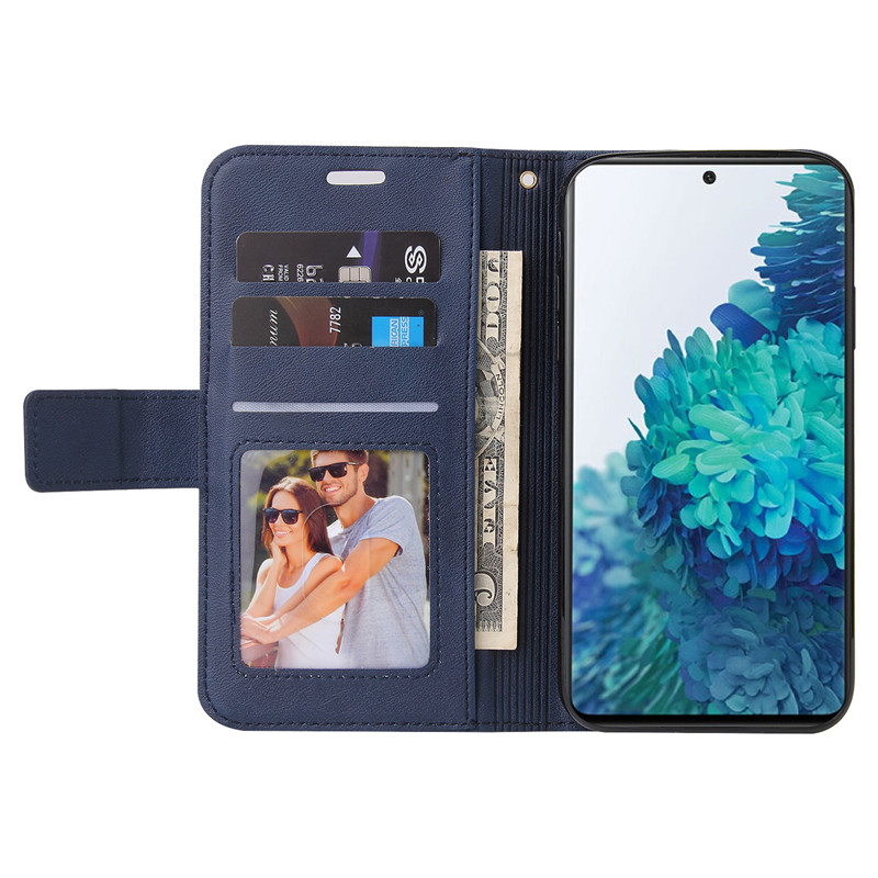 Bao da điện thoại nắp gập kèm ví đựng thẻ chống rơi vỡ cho Samsung Note 20 10 Note9 Note8 Plus Ultra Lite