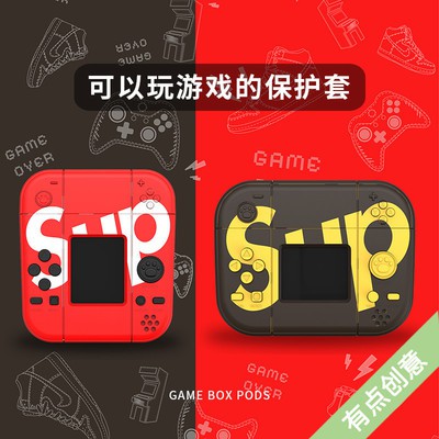 Vỏ Bảo Vệ Hộp Đựng Tai Nghe Hình Máy Chơi Game Cho Airpods 1 2