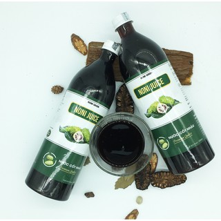 Nước cốt nhàu nguyên chất Noni Green - chai 1 lít