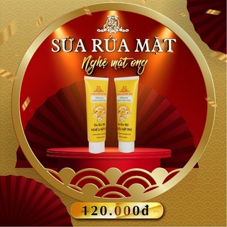 Sữa Rửa Mặt Nghệ Và Mật Ong Collagen X3 - 100ml - Mỹ phẩm Đông Anh ( chính hãng 100%)