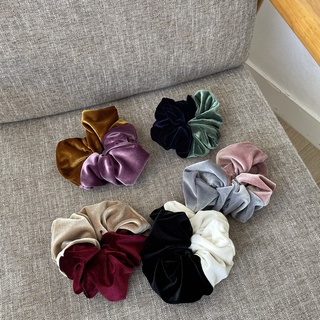 Dây cột tóc 2 màu 2color phong cách Hàn Quốc