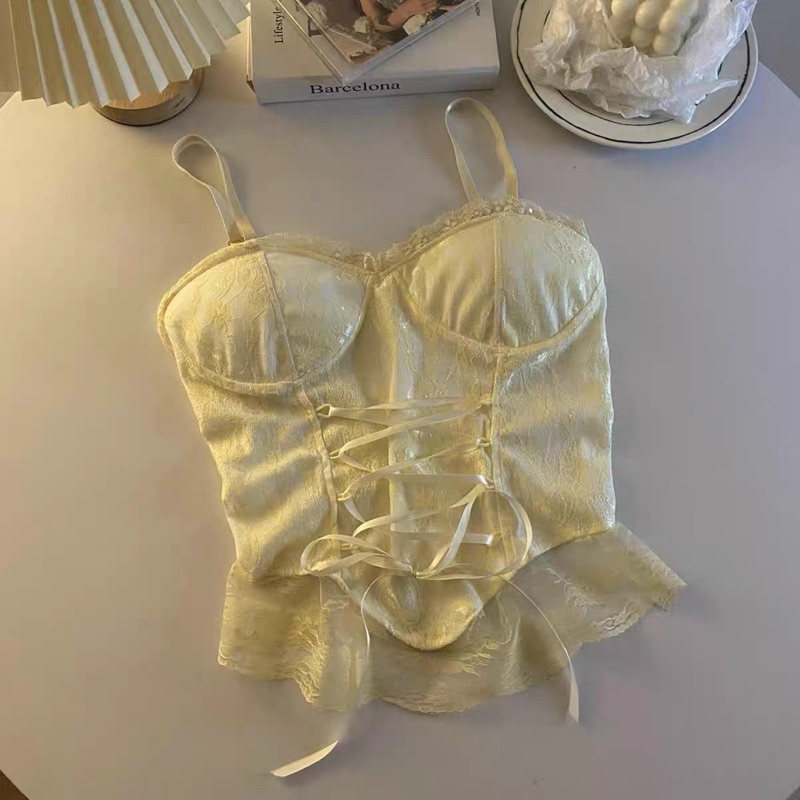 ÂO 2 DÂY ĐAN EO CÓ CÚP NGỰC MS13772