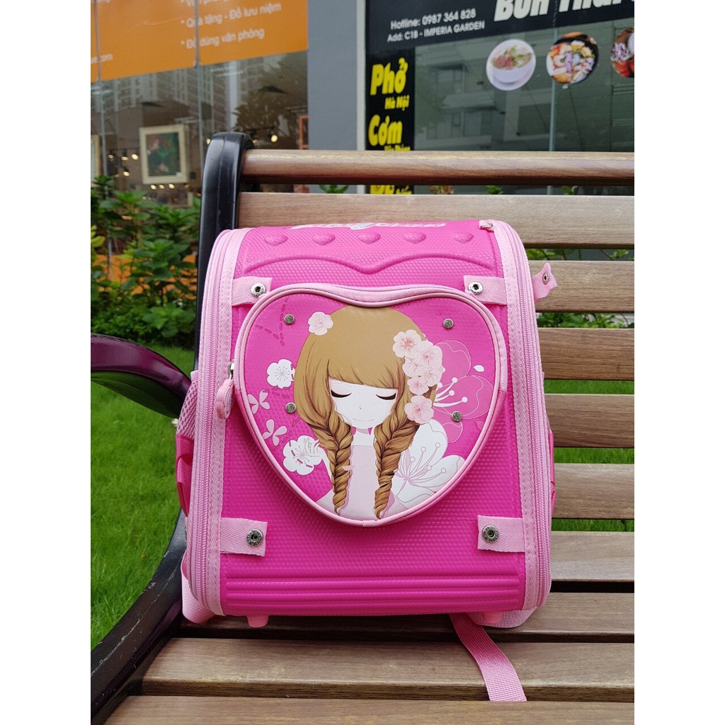 Balo Chống Gù Loại Đẹp Chống Nước Cho Bé Gái