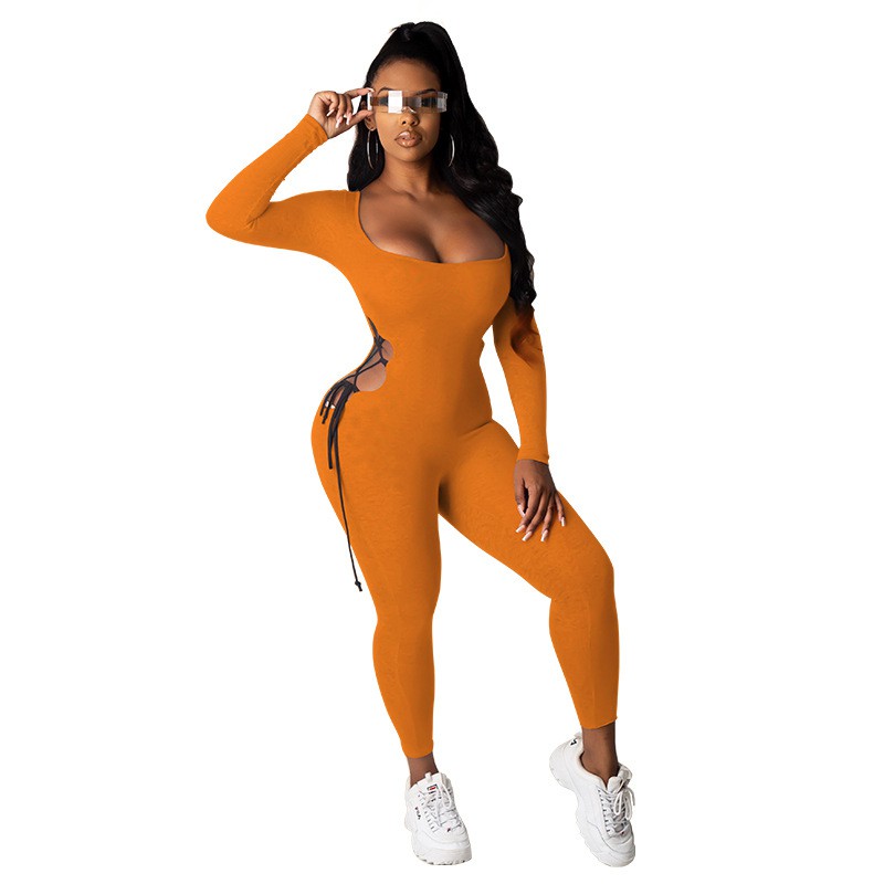 Bộ Áo Liền Quần Phối Màu Tương Phản K9749 Cho Nữ | BigBuy360 - bigbuy360.vn