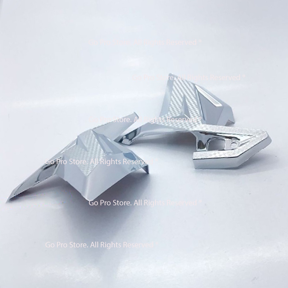 Bộ Ốp Gác Chân Sau AIR BLADE 2016 - 2019 Nhựa Xi