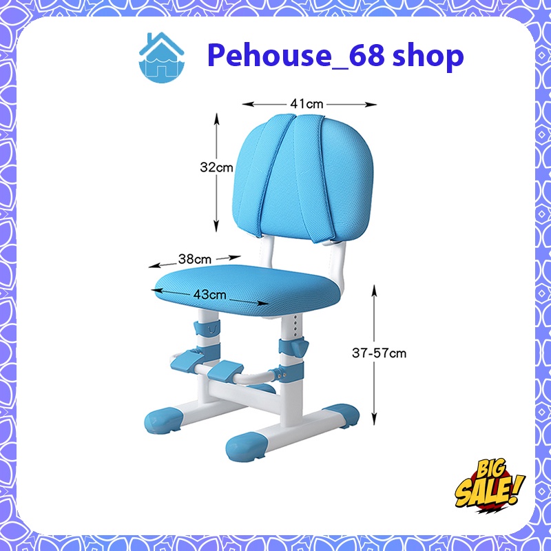 Ghế Chống Gù, Ghế Học Sinh, Bàn Học Thông Minh Có Gác Chân BHS288 Ghế Ngồi Bàn Học Cho Bé Tuỳ Chỉnh Độ Cao | BigBuy360 - bigbuy360.vn
