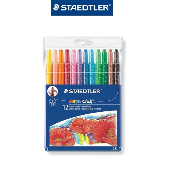 Sáp vặn STAEDTLER 12 mầu dài cao cấp 221 NWP12