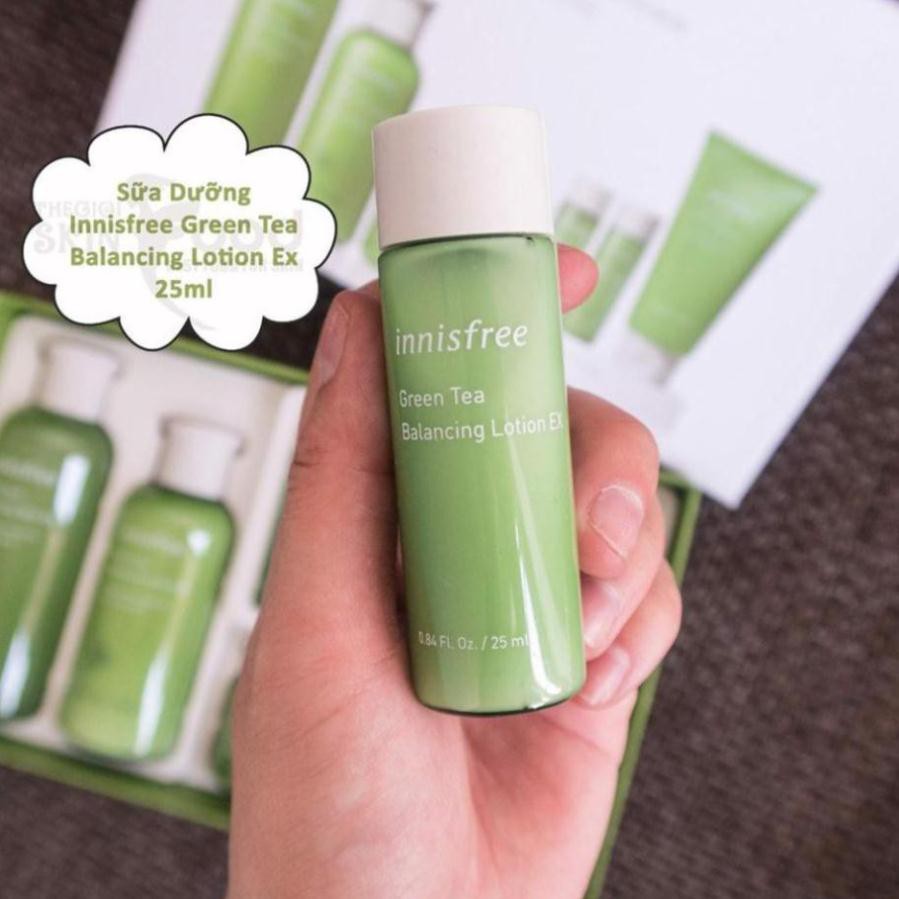  [Bộ Set 6 Món] Dưỡng Da Innisfree Trà Xanh Balancing EX 2020 Hàn Quốc