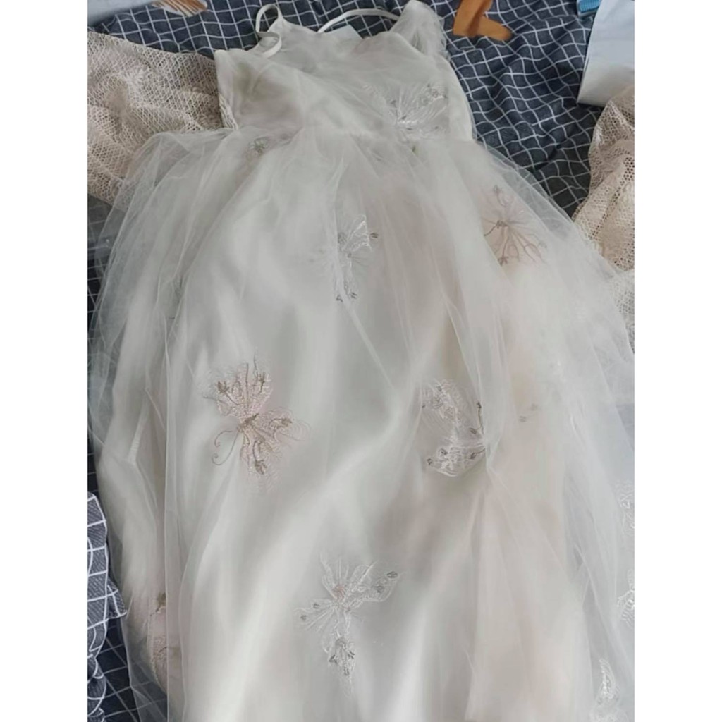 🍒🍒Set Áo Khoác Mỏng + Váy 2 Dây Công Chúa Siêu Cổ Tích Cho Nữ🍒🍒