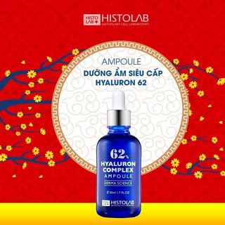 Tinh chất cấp ẩm, phục hồi 62% hyaluron complex histolab