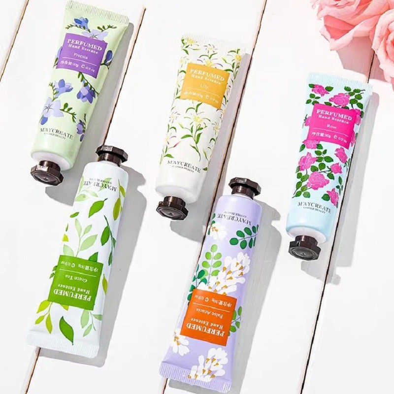 Kem dưỡng da tay MayCreate Perfumed 30g mềm và thơm cấp ẩm mềm da thơm hương hoa tự nhiên GOLMON | BigBuy360 - bigbuy360.vn