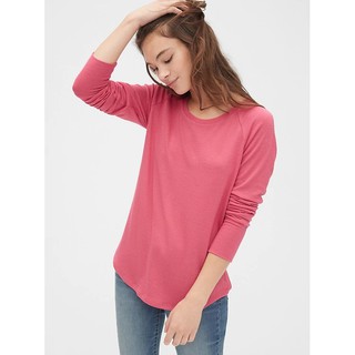 ÁO THUN NỮ GAP Softspun Raglan Sleeve T-Shirt $44.95