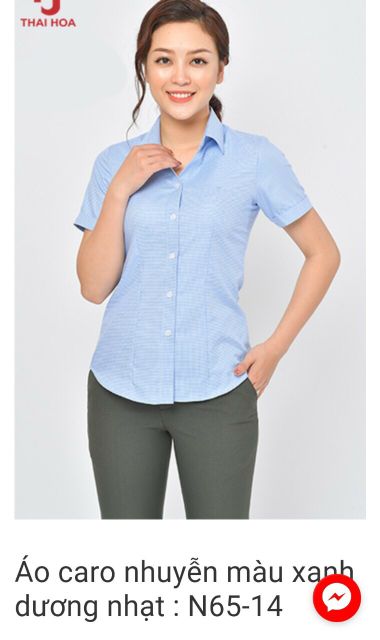 Áo Thái Hòa caro nhỏ Mã N65 Nhiều màu | BigBuy360 - bigbuy360.vn