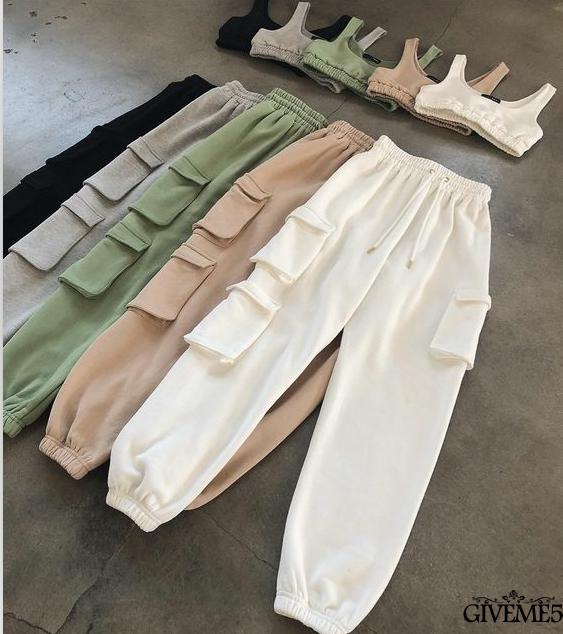 Quần Jogger Lưng Thun Màu Trơn Thời Trang Thể Thao Năng Động