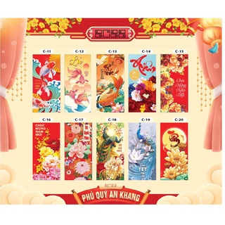 Bao Lì Xì Tết 2023 - Combo 10 Bao Lì Xì Giá Rẻ Nhiều Hình Dễ Thương