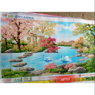 Tranh đính đá đã thành phẩm