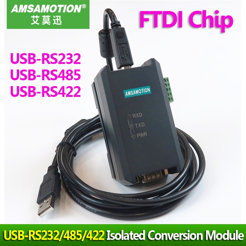 Mô Đun Cách Ly Từ Tính USB-RS485 USB-RS422 USB-RS232 FTDI Sang RS232 / 422 / 485