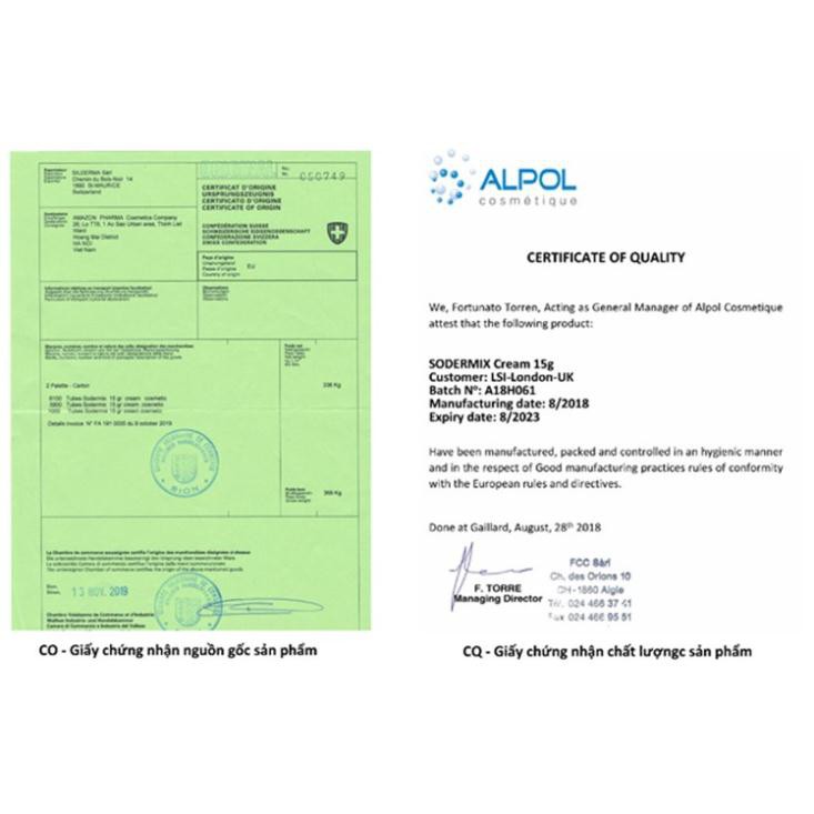 Sodermix Cream 15g - Dùng cho sẹo lồi, sẹo phì đại, chàm,  giảm ngứa, giảm mẩn đỏ | BigBuy360 - bigbuy360.vn